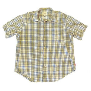Levi’s Short Sleeve Plaid Button Down Shirt | Men's XL